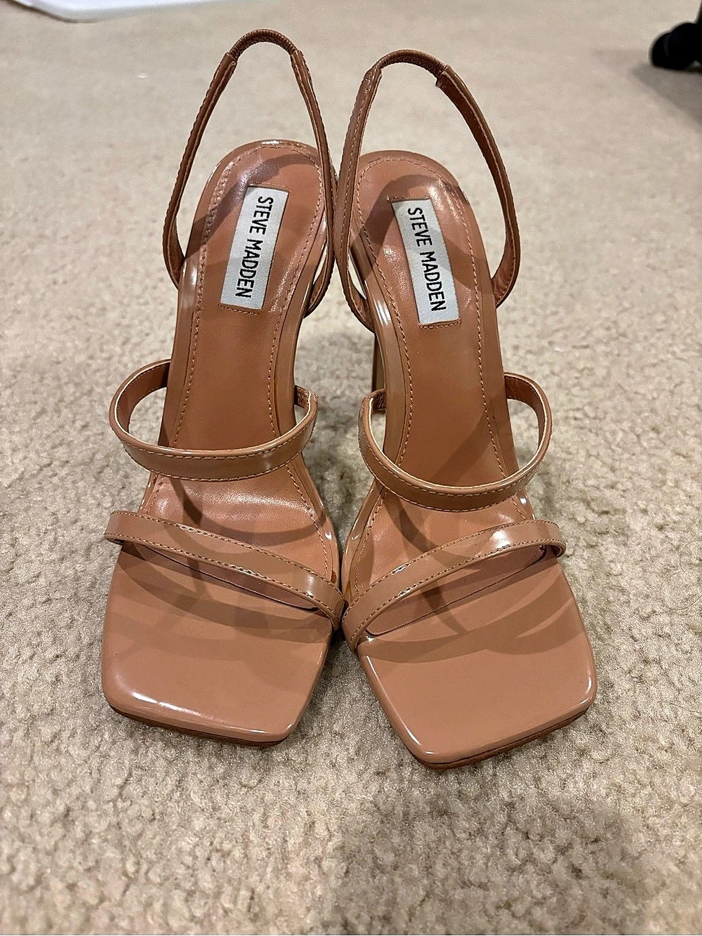 Steve Madden Grade Slingback Heel Nude US 7.5